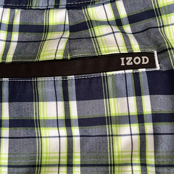 Izod Blue and Green Skort size 4 - Picture 4 of 11